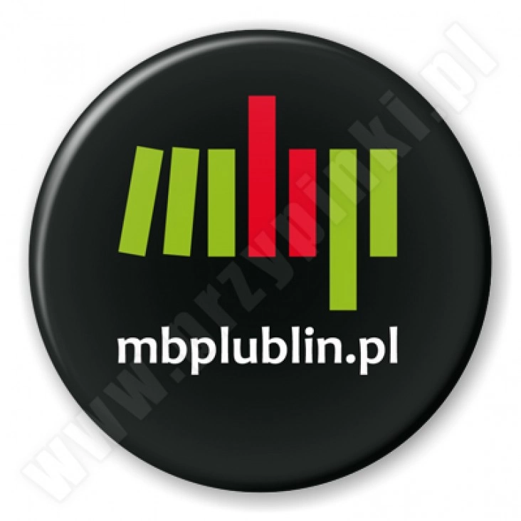 przypinka Miejska Biblioteka Publiczna w Lublinie