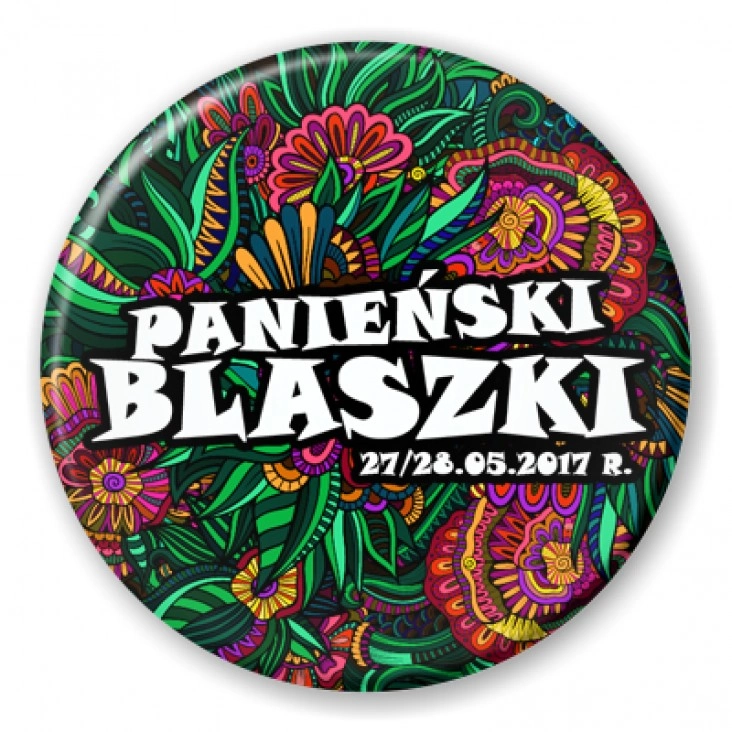 przypinka Panieński Blaszki