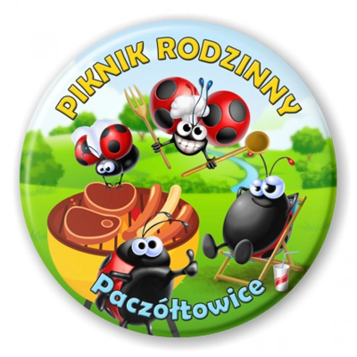przypinka Piknik rodzinny