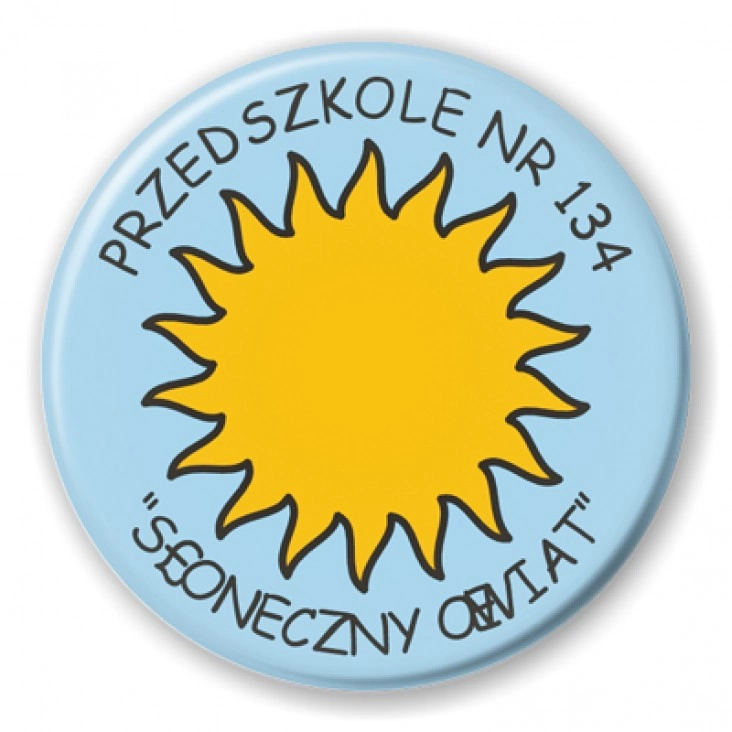 przypinka Przedszkole nr 134 