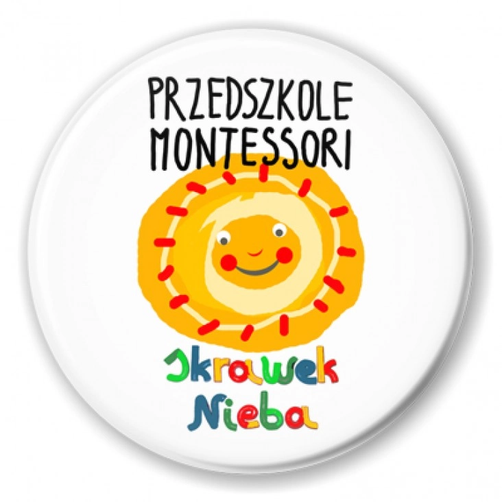 przypinka Przedszkole Skrawek Nieba