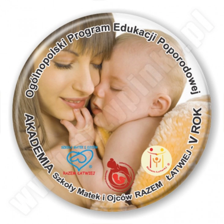 przypinka Razem Łatwiej 2015
