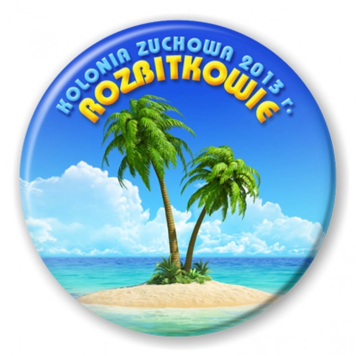 przypinka Rozbitkowie