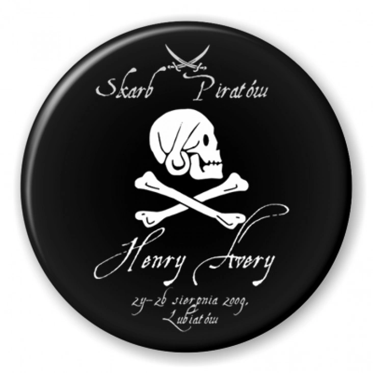 przypinka Skarb Piratów G
