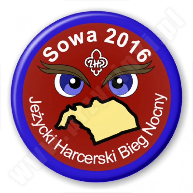 przypinka Sowa 2016