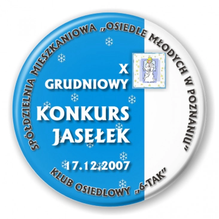 przypinka Spółdzielnia Mieszkaniowa Osiedle Młodych