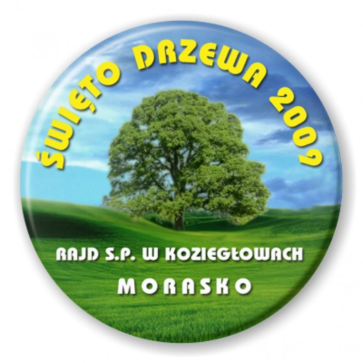 przypinka Święto drzewa 2009