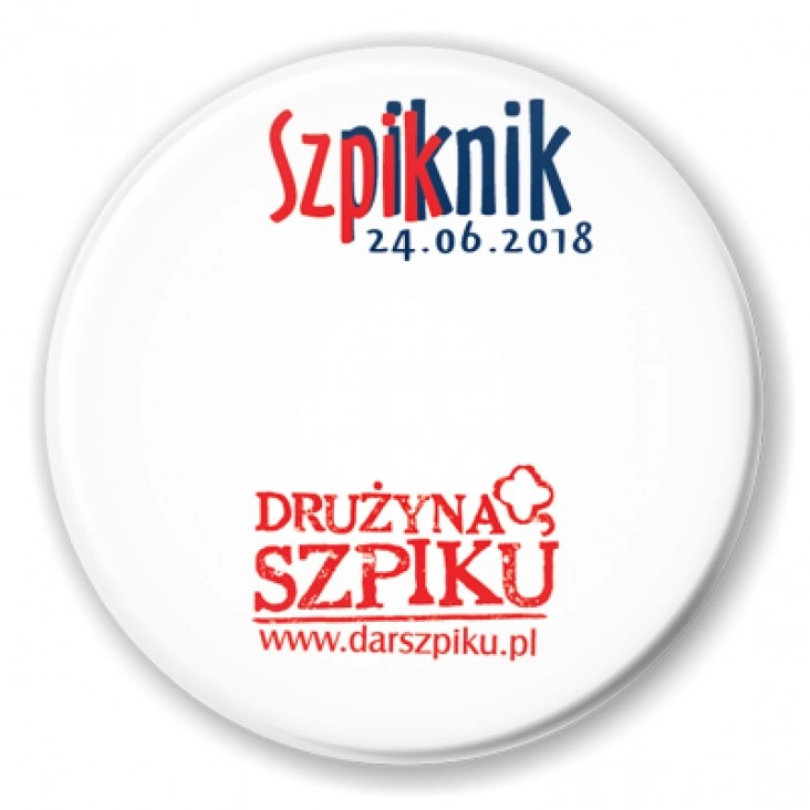 przypinka Szpiknik 2018