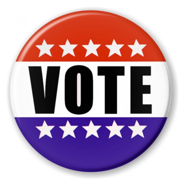 przypinka Vote