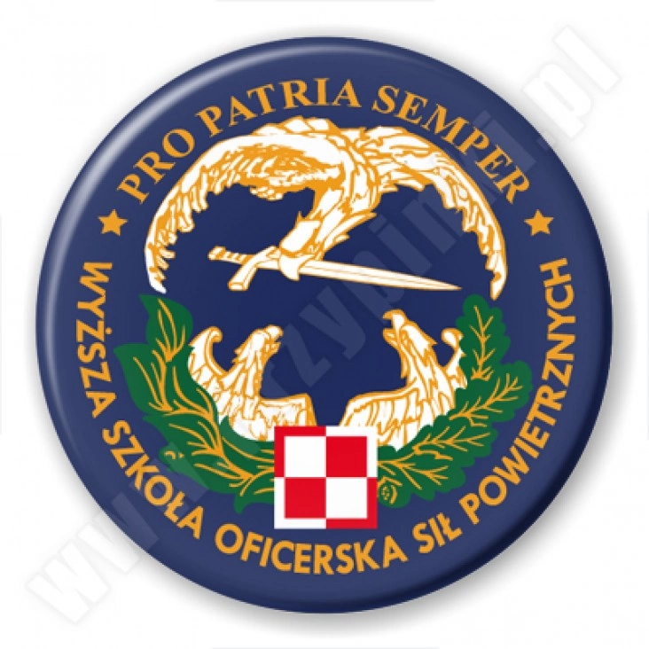 przypinka WSOSP w Dęblinie