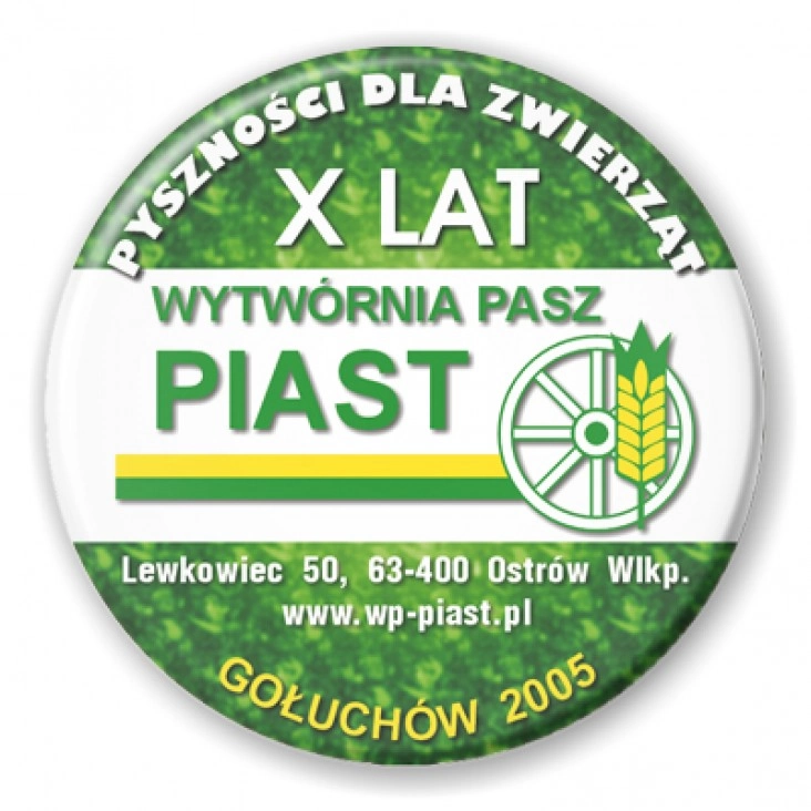 przypinka Wytwórnia pasz Piast