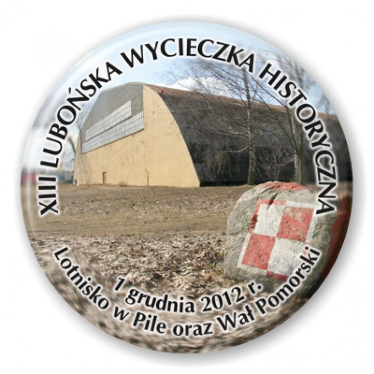 przypinka XIII Lubońska Wycieczka Historyczna