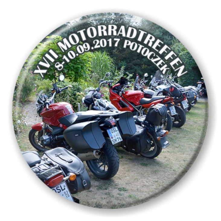 przypinka XVII MOTORRADTREFFEN