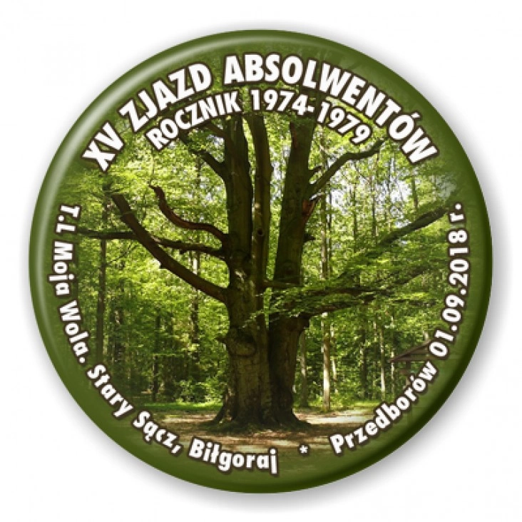 przypinka Zjazd Absolwentów