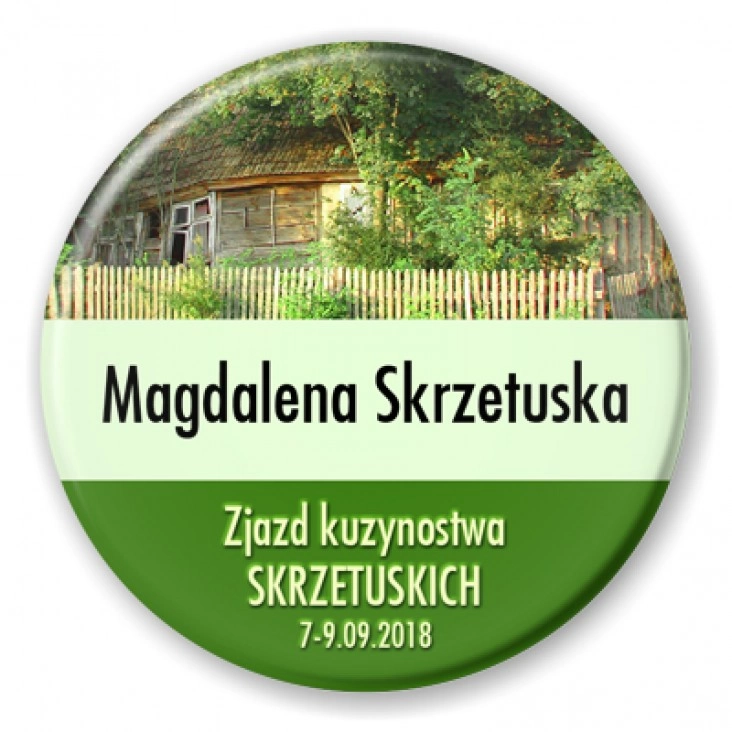 przypinka Zjazd kuzynostwa Skrzetuskich