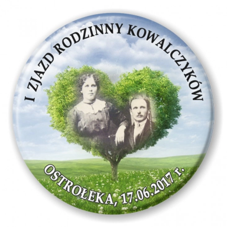 przypinka Zjazd rodzinny