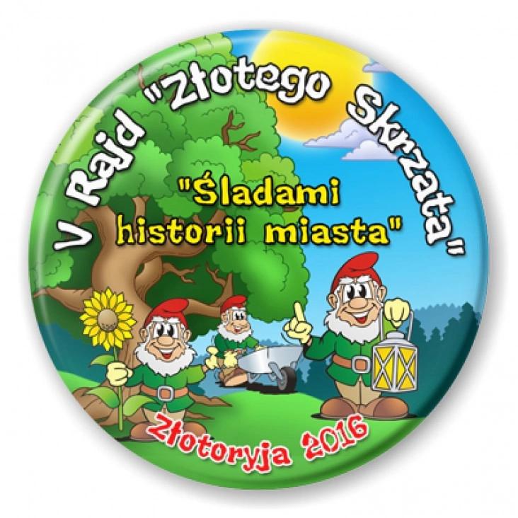 przypinka Złotoryja 2016