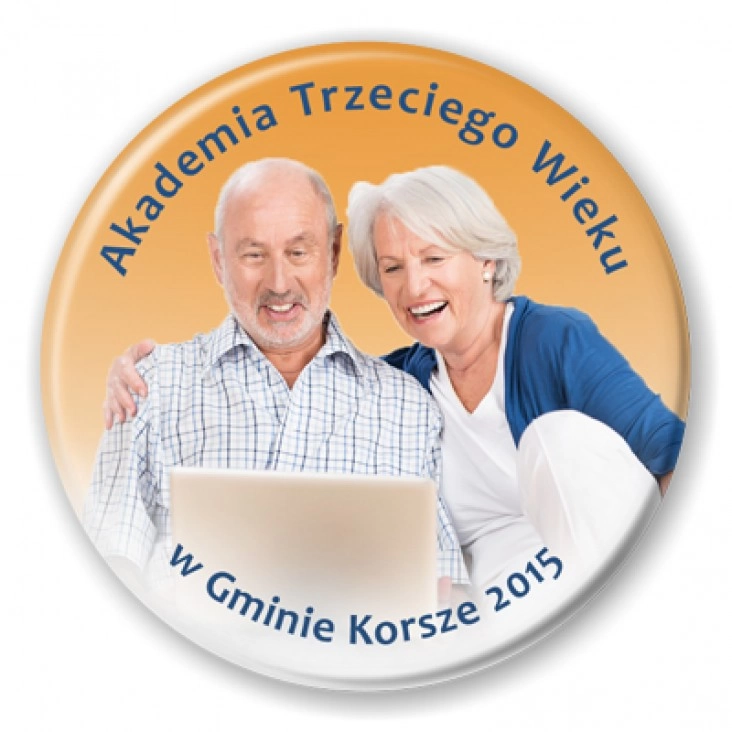 przypinka Akademia Trzeciego Wieku