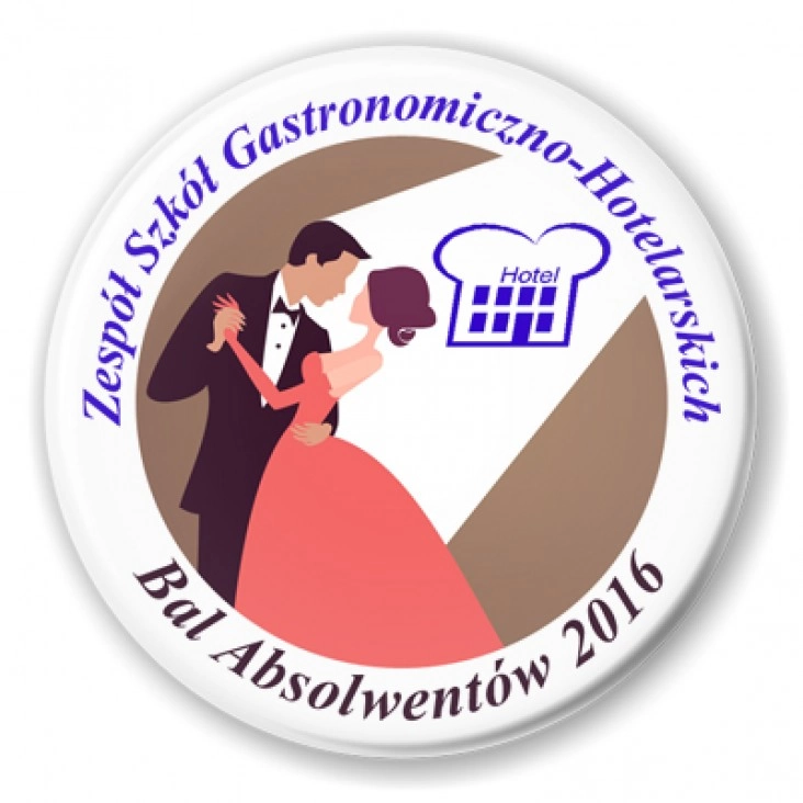 przypinka Bal Absolwentów 2016