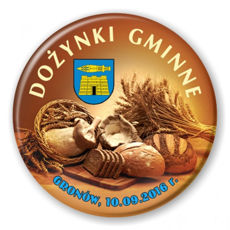 przypinka Dożynki - Gmina Zgorzelec