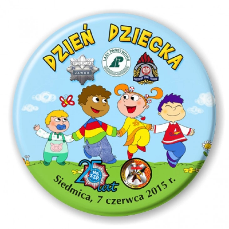 przypinka Dzień Dziecka 2015