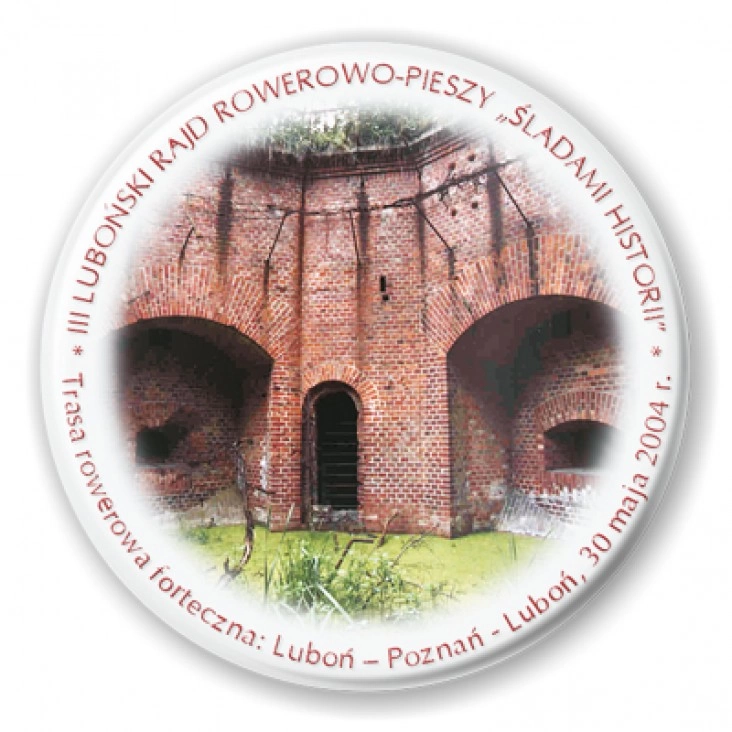 przypinka III Luboński Rajd Rowerowo - Pieszy