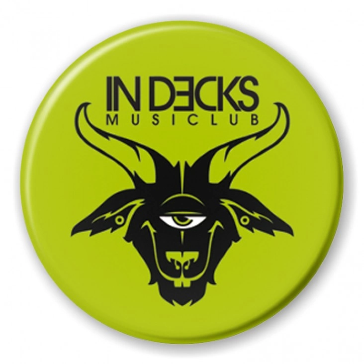 przypinka In Decks MusiClub B