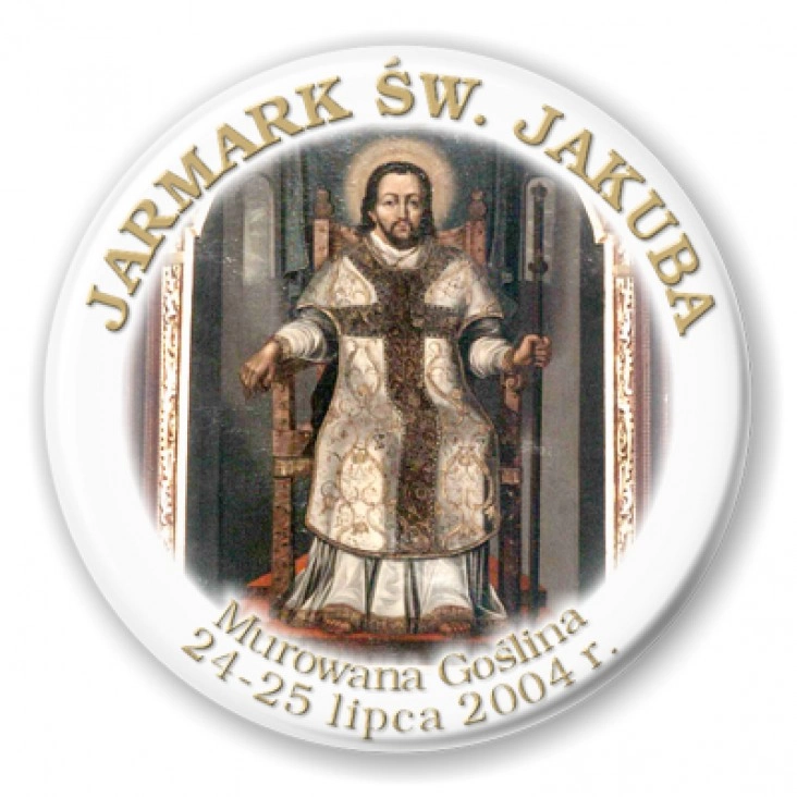 przypinka Jarmark św. Jakuba 