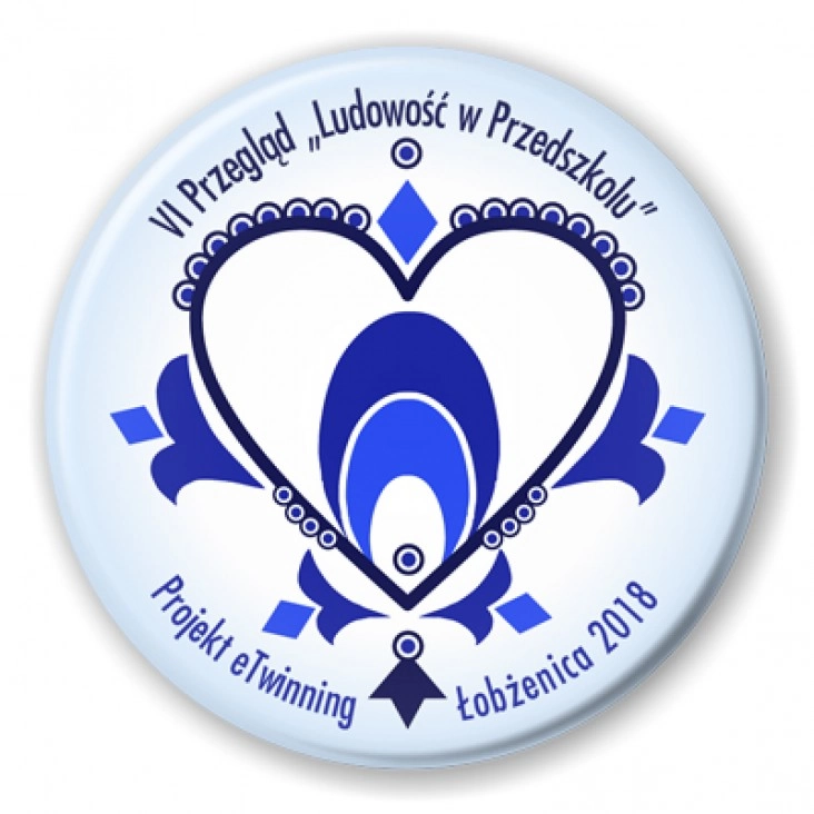 przypinka Ludowość w przedszkolu