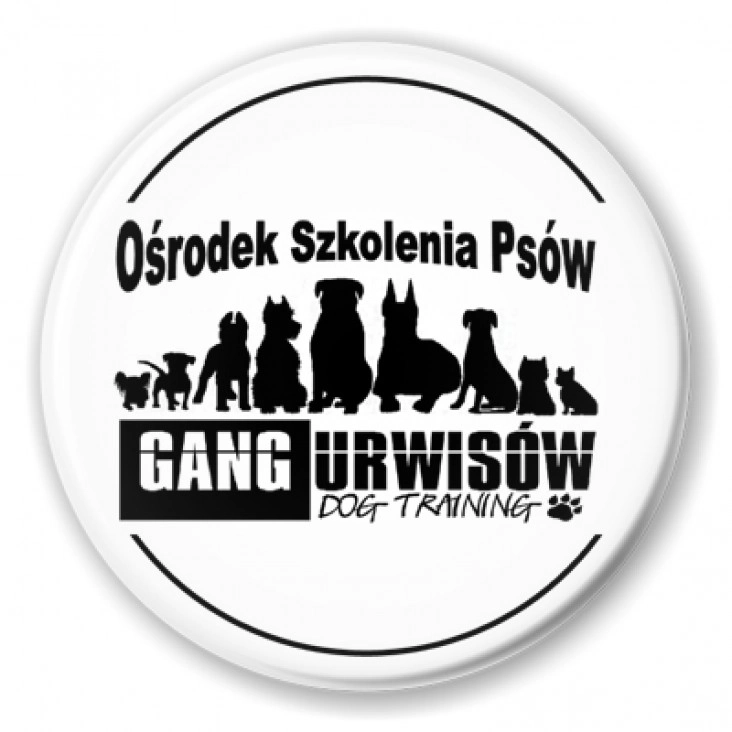przypinka Ośrodek Szkolenia Psów