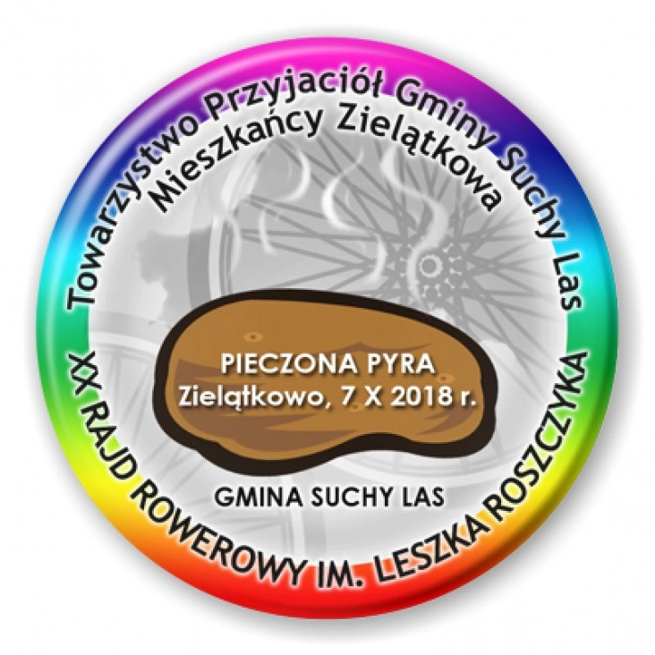 przypinka Pieczona Pyra 2018