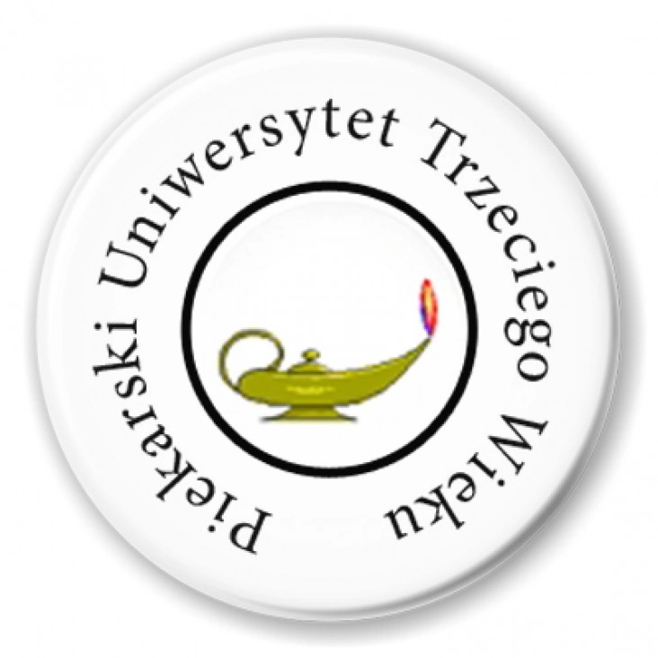 przypinka Piekarski Uniwersytet Trzeciego Wieku