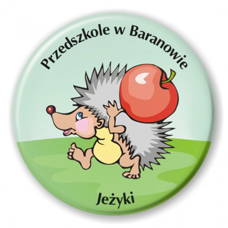 przypinka Przedszkole w Baranowie