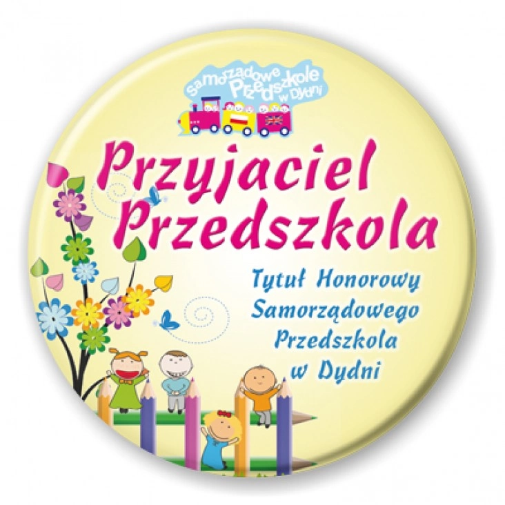 przypinka Przedszkole w Dydni