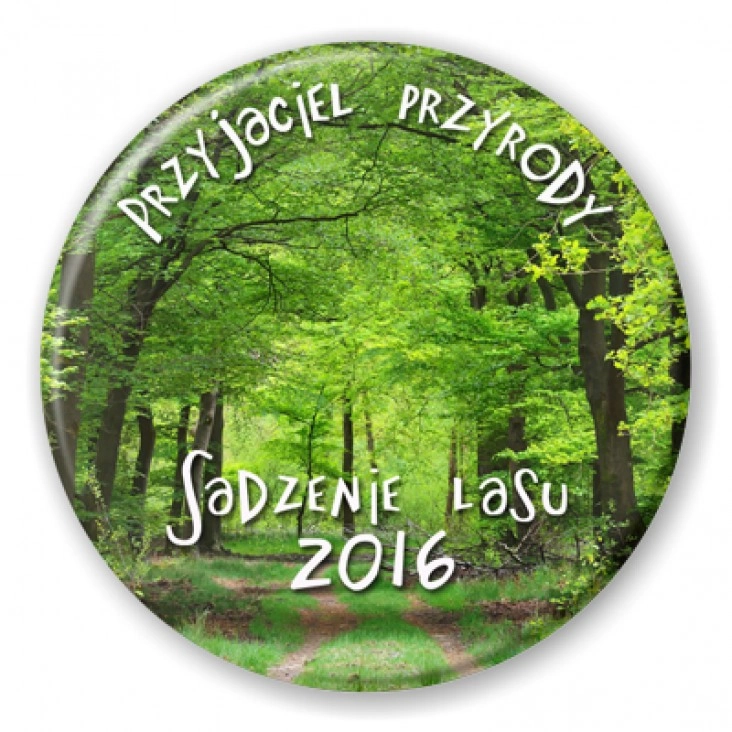 przypinka Przyjaciel lasu