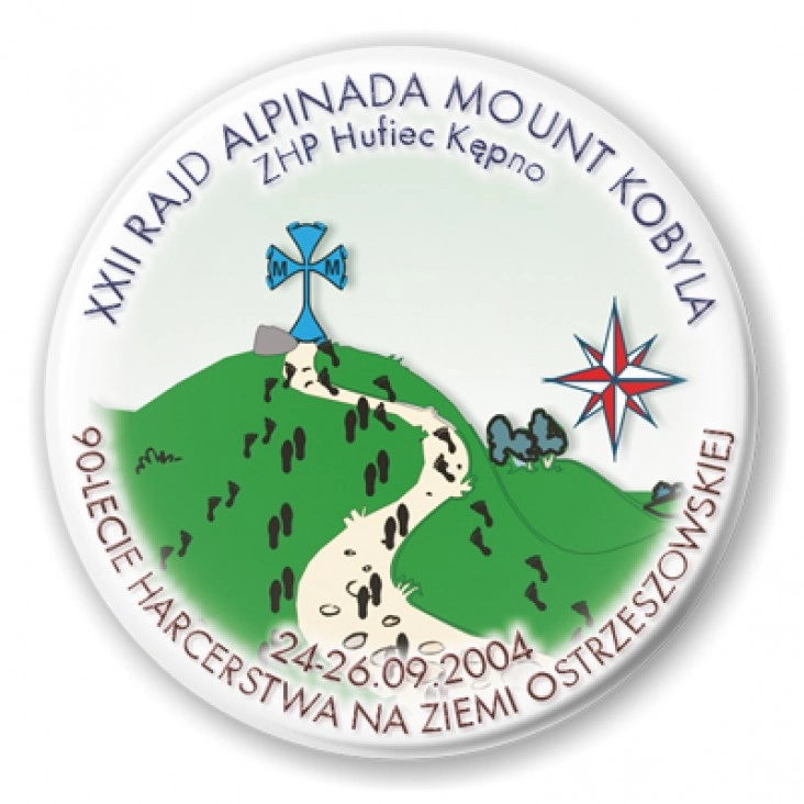 przypinka Rajd Alpinada 2004