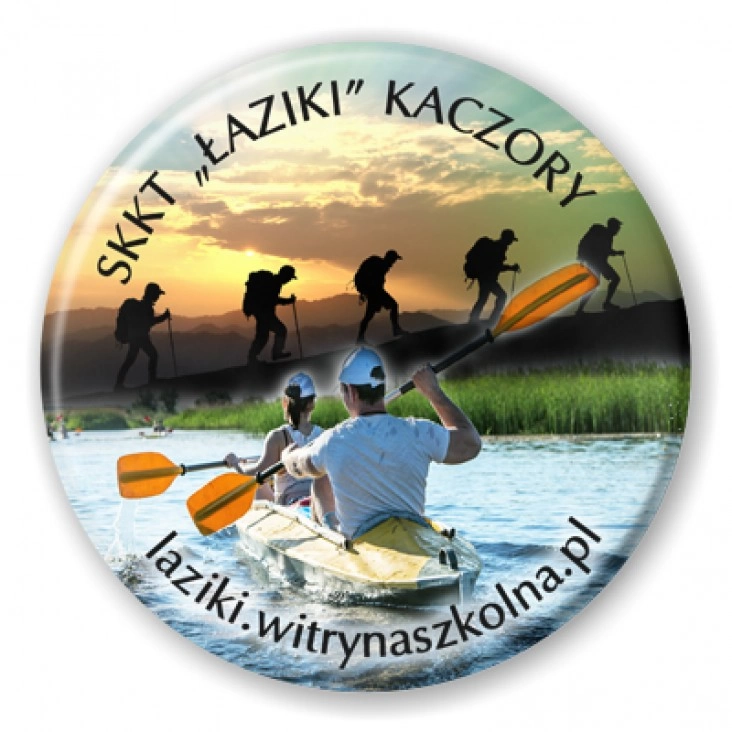 przypinka SKKT „Łaziki” Kaczory