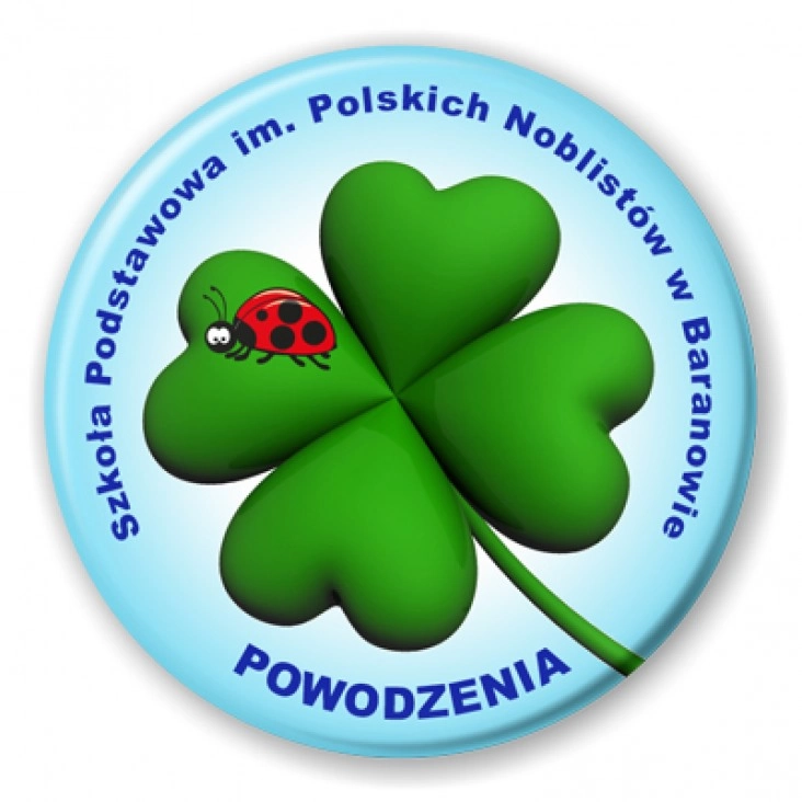 przypinka SP w Baranowie