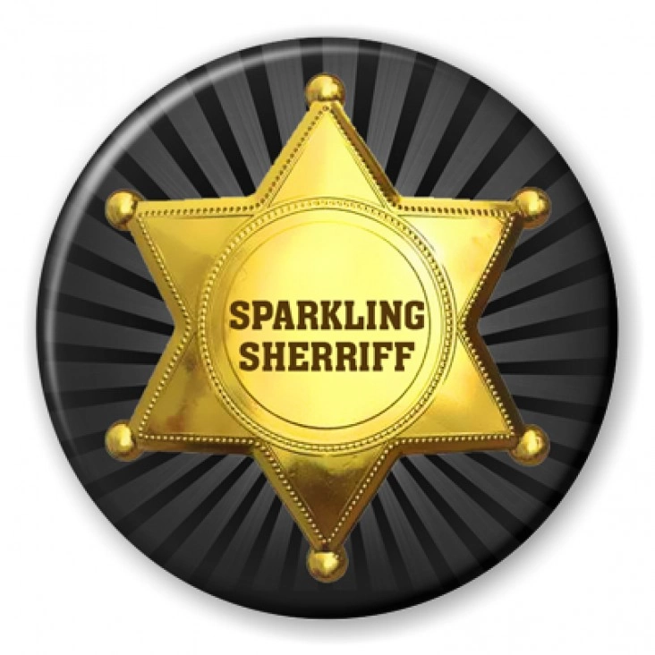 przypinka Sparkling Sherriff