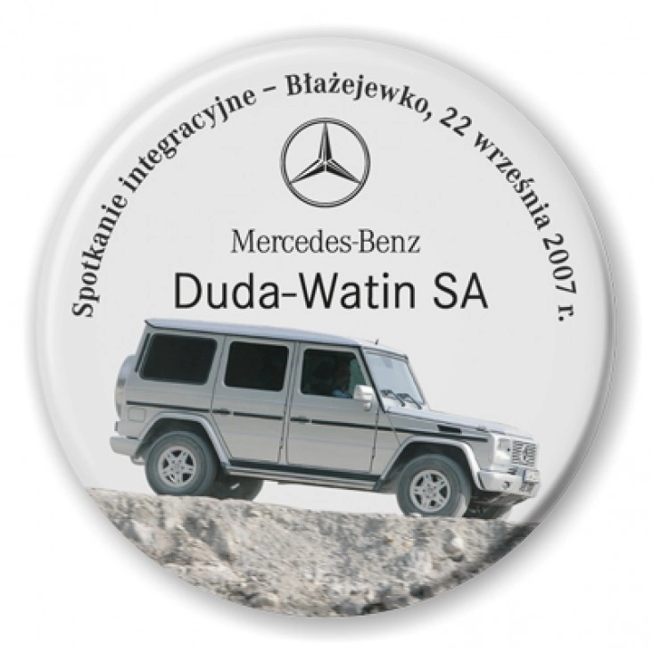 przypinka Spotkanie Integracyjne - Duda Watin