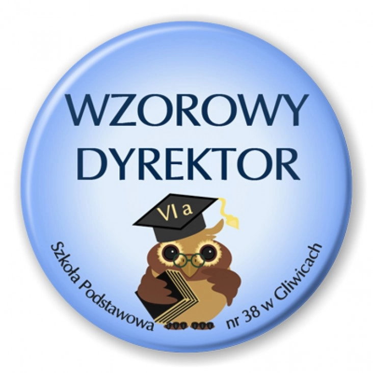 przypinka Szkoła Podstawowa w Gliwicach