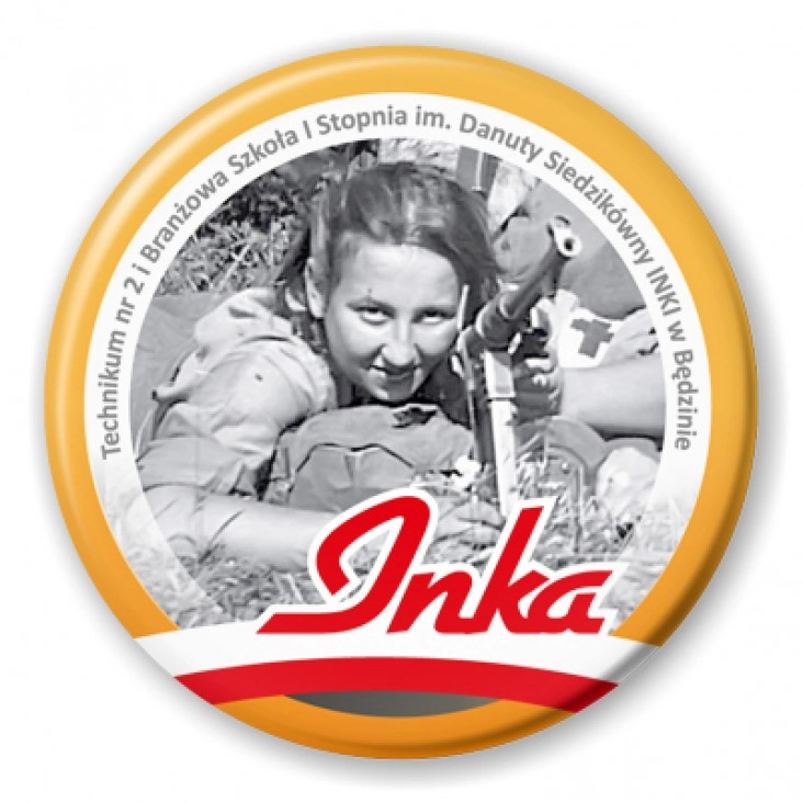 przypinka Technikum nr 2 w Będzinie