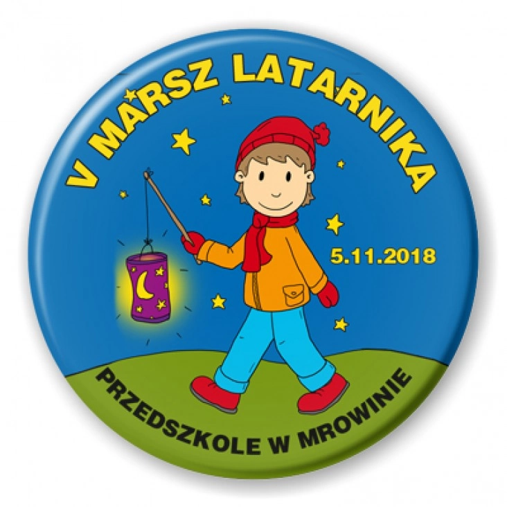 przypinka V Marsz latarnika