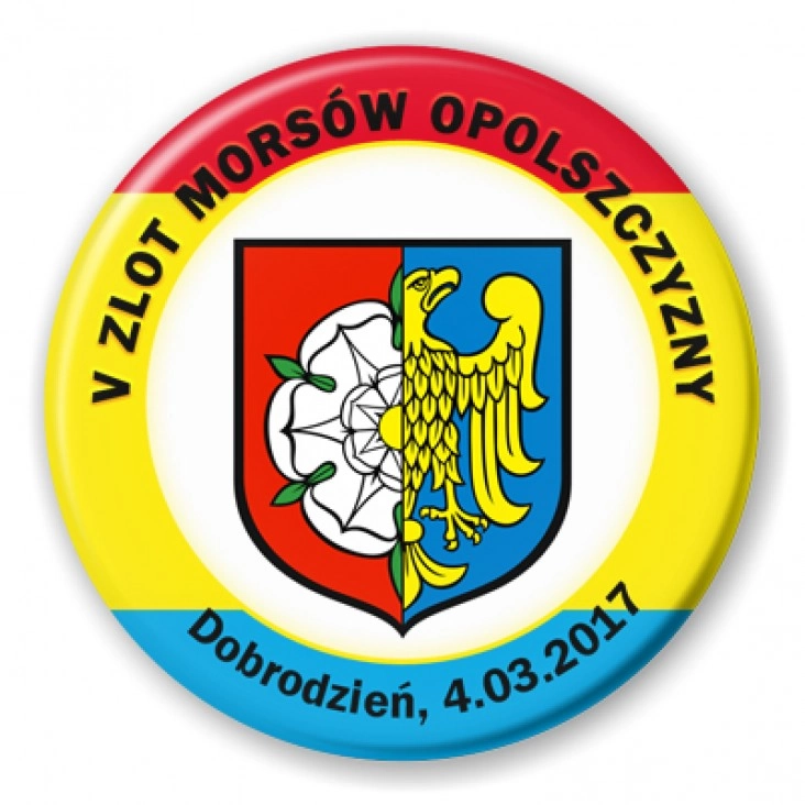 przypinka V zlot morsów opolszczyzny 2017