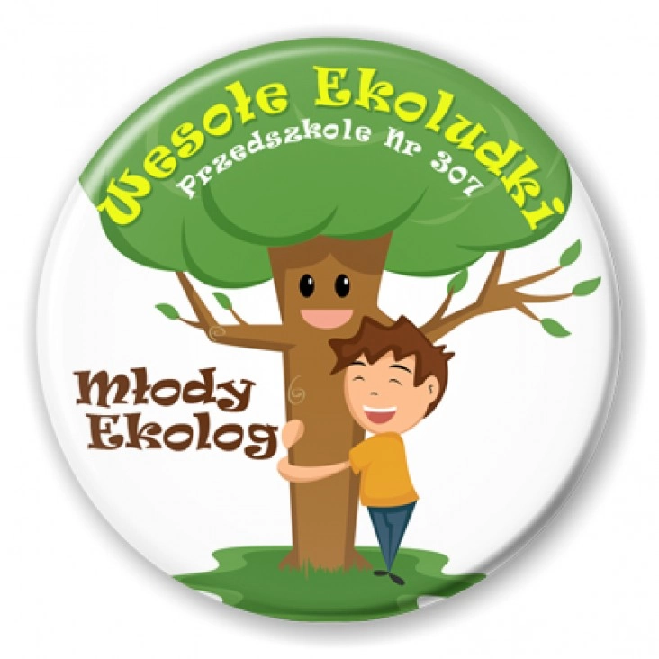 przypinka Wesołe Ekoludki