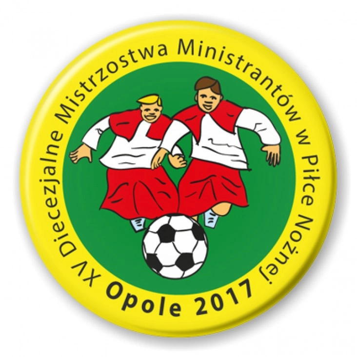 przypinka XV Diecezjalne Mistrzostwa Ministrantów