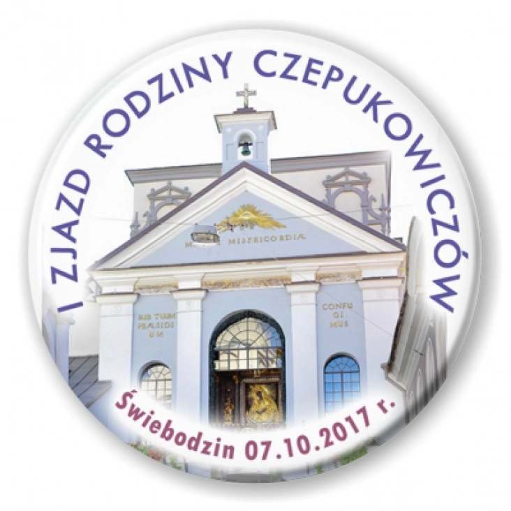 przypinka Zjazd Rodzinny Czepukowiczów