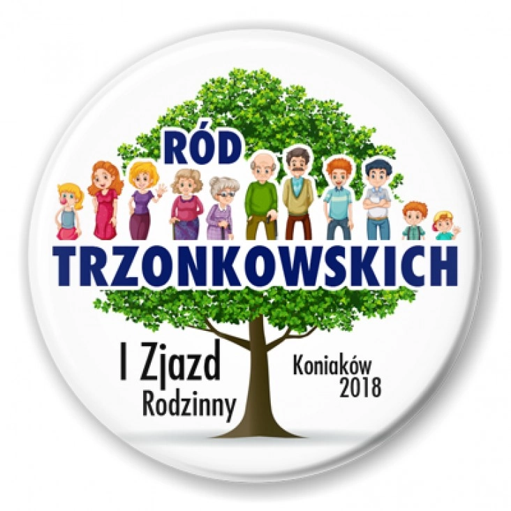 przypinka Zjazd Rodzinny