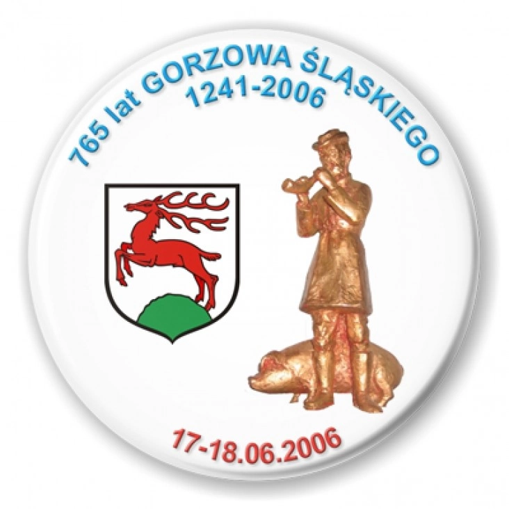 przypinka 765 lat Gorzowa Śląskiego_2