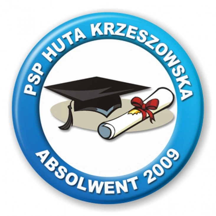 przypinka Absolwent 2009 - PSP Huta Krzeszowska